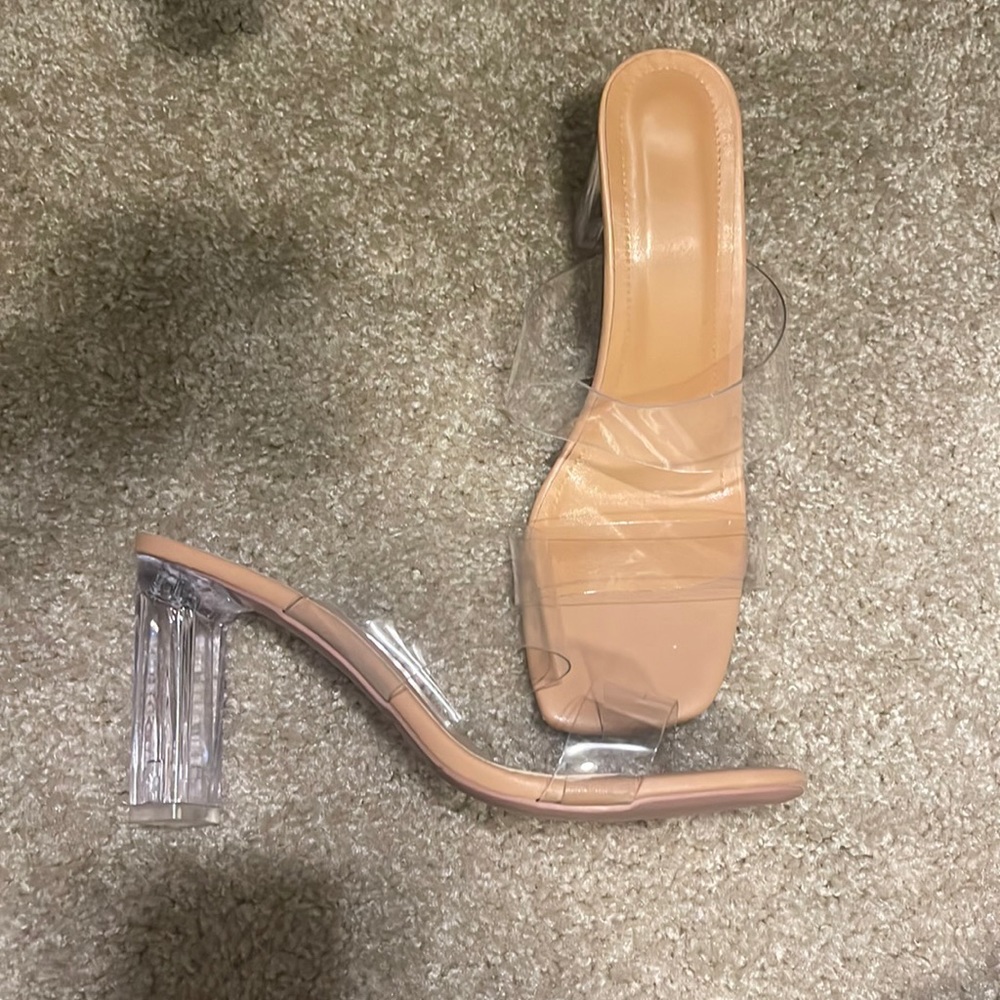Shein clear heels